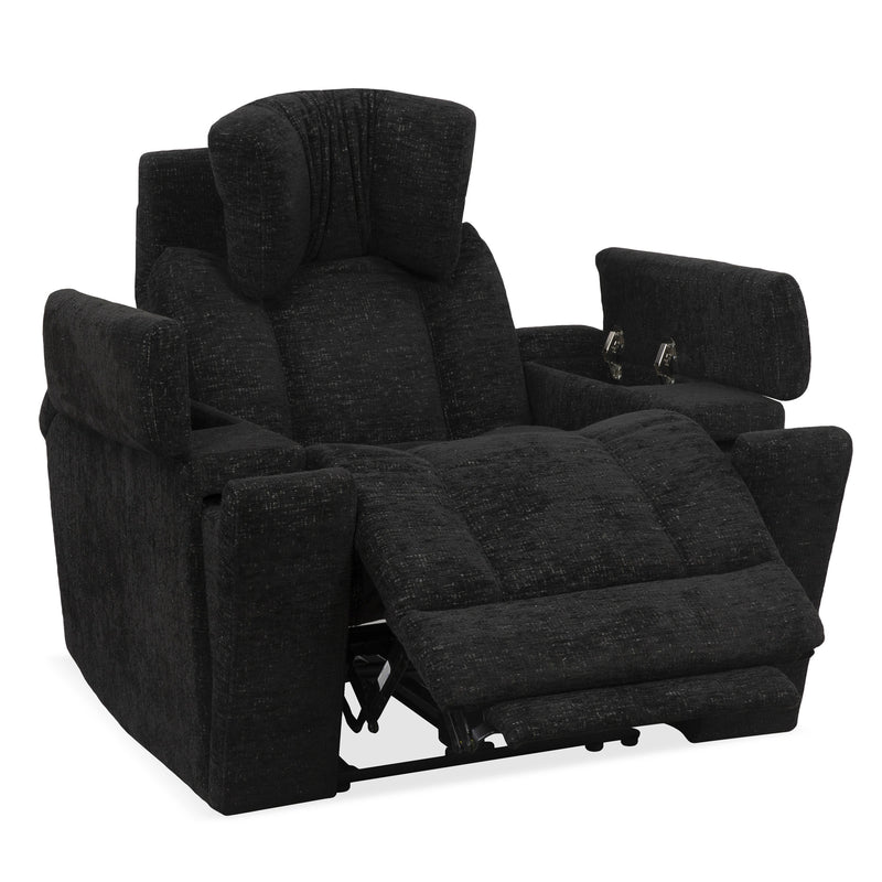 Parker Living Phoenix Zero Gravity Power 3 Seat Home Theater Seating with 2 Wedges and Immersive Audio