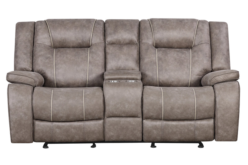 Parker Living Blake - Desert Taupe Reclining Console Loveseat