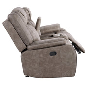 Parker Living Blake - Desert Taupe Reclining Console Loveseat