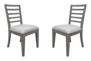 Parker House Pure Modern Dining Ladder Back Dining Chair Two Pack