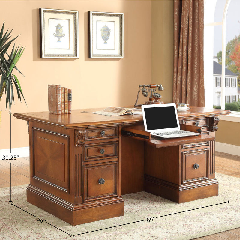 Parker House Huntington Double Pedestal Executive Desk