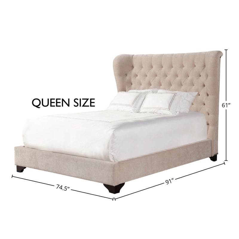 Parker Living Sleep Chloe - Meringue Queen Bed