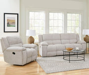 Parker Living Buster - Opal Taupe Manual Reclining Sofa and Recliner