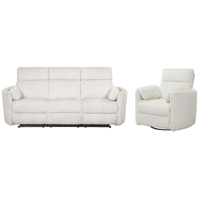 Parker Living Radius Power Reclining Sofa and Recliner