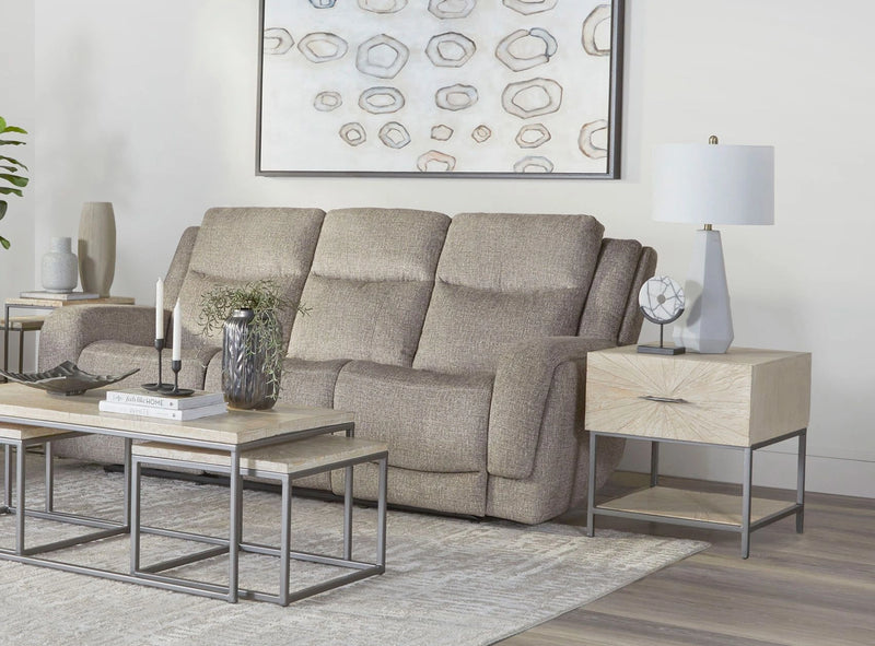 Parker Living Penfield - Frappe Power Reclining Sofa and Two Recliners