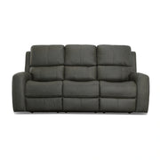 Linden Power Reclining Sofa with Power Headrests & Lumbar - 5000005548