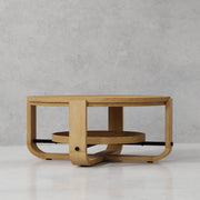 Parker House Escape Cocktail Table Round with Shelf