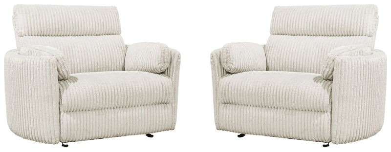 Parker Living Radius Xl Extra Wide Power Glider Recliner Two Pack