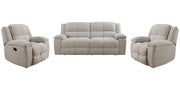 Parker Living Buster Manual Glider Reclining Sofa and Two Recliners