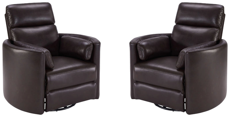 Parker Living Radius - Powered By Freemotion Cordless Power Swivel Glider Recliner Two Pack