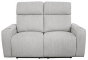 Parker House Orpheus Power Loveseat in Bisque
