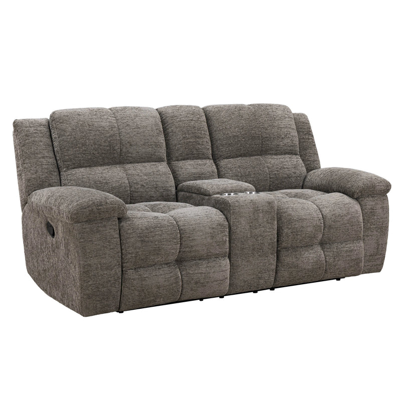 Parker Living Buster Manual Reclining Console Loveseat