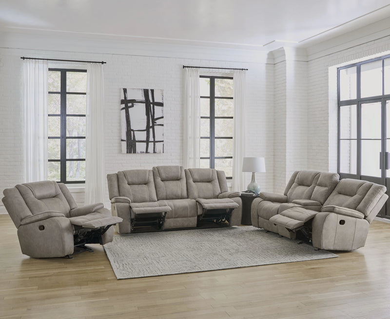 Parker Living Blake - Desert Taupe Reclining Console Loveseat