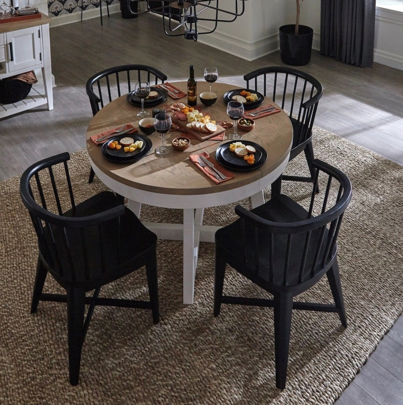 Parker House Americana Modern Dining Barrel Dining Chair Two Pack