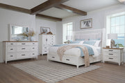 Parker House Americana Modern Bedroom 9 Drawer Dresser and Mirror