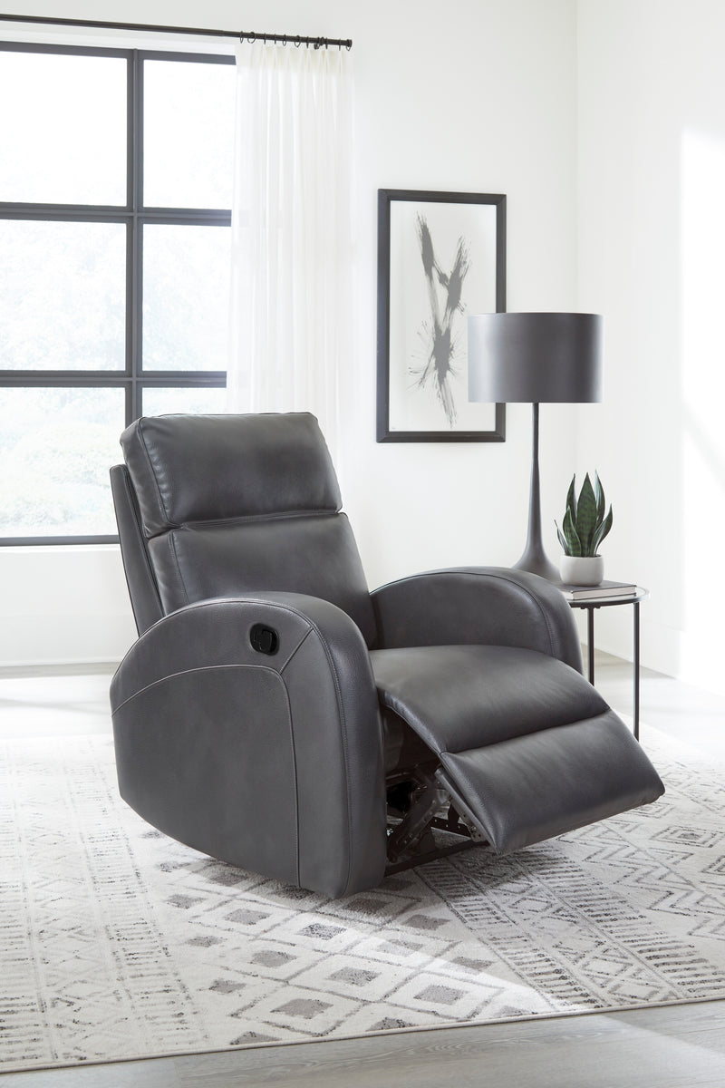 Parker Living Devin - Pebble Grey Manual Recliner