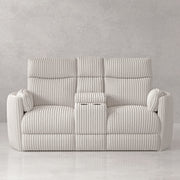 Parker Living Radius - Mega Ivory Power Reclining Sofa and Loveseat