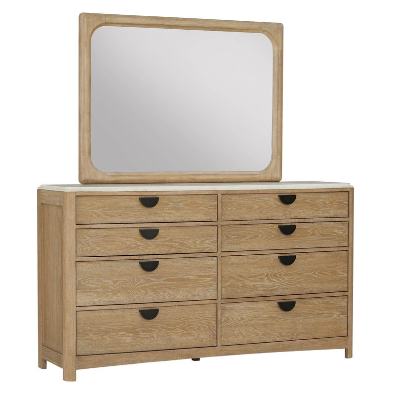 Parker House Escape - Bedroom King Poster Bed with 2 Nightstands and Dresser with Mirror