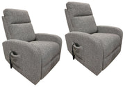 Parker Living Thriller - Natural Beauty Grey Power Lift Recliner Two Pack