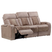 Parker Living Equinox Power Reclining Sofa with Drop Down Table