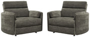 Parker Living Radius Xl Extra Wide Power Glider Recliner Two Pack