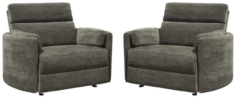 Parker Living Radius Xl Extra Wide Power Glider Recliner Two Pack