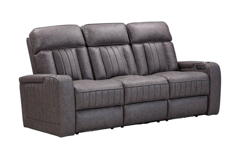 Parker Living Equinox Power Reclining Sofa with Drop Down Table