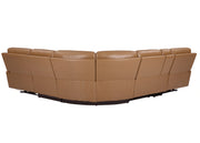 Parker Living Hancock 6 Piece Zero Gravity Power Reclining Sectional with Power Adjustable Headrests