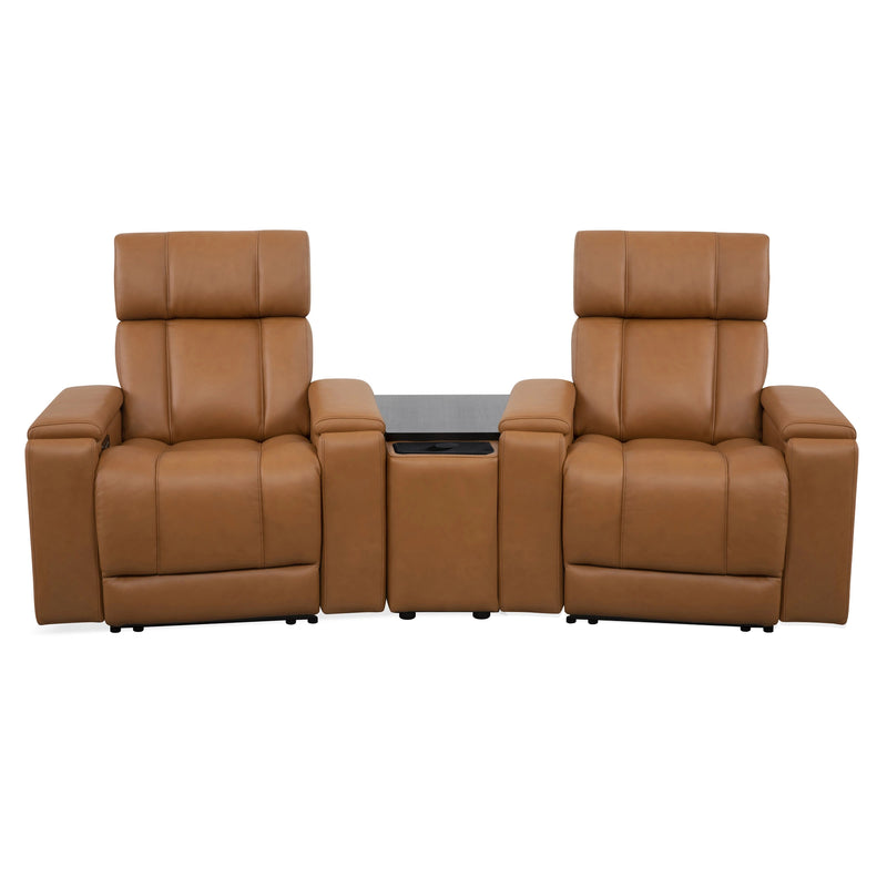 Parker Living Phoenix Zero Gravity Power 2 Seat Home Theater Seating with Wedge and Immersive Audio