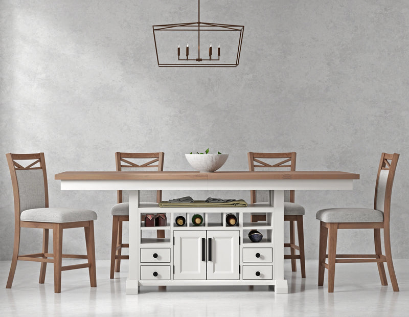 Parker House Americana Modern Dining Upholstered Counter Chair (2/CTN Sold in pairs)