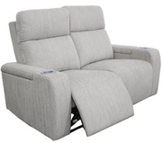 Parker House Orpheus Power Loveseat in Bisque