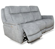 Parker Living Linus - Hudson Grey Power Reclining Sofa and Two Recliners