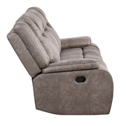 Parker Living Blake - Desert Taupe Manual Reclining Sofa and Loveseat