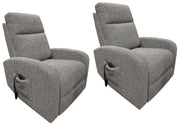 Parker Living Thriller - Natural Beauty Grey Power Lift Recliner Two Pack
