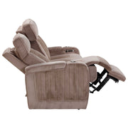 Parker Living Equinox Power Reclining Sofa with Drop Down Table