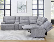 Parker Living Gladiator 6 Piece Modular Power Reclining Sectional with Power Adjustable Headrests