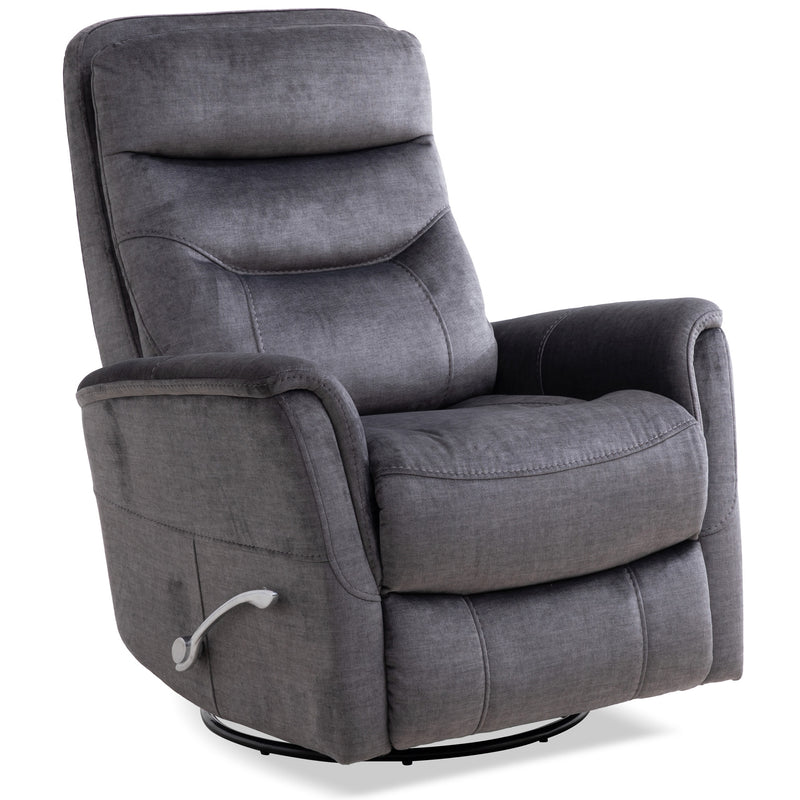 Parker Living Gemini - Capri Charcoal Swivel Glider Recliner Two Pack