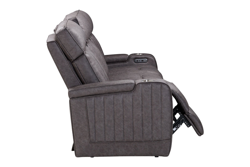 Parker Living Equinox Power Reclining Sofa with Drop Down Table