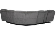 Parker Living Alpine - Airy Midnight 6 Piece Zero Gravity Power Reclining Sectional with Power Adjustable Headrests