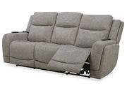 Parker Living Penfield - Frappe Power Reclining Sofa and Loveseat