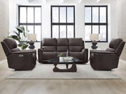Parker Living Easton Zero Gravity Power Reclining Sofa and 2 Recliners