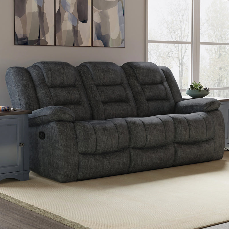 Parker Living Bolton - Misty Storm Manual Reclining Sofa and Two Recliners