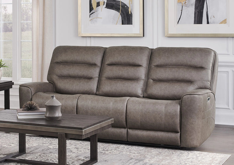 Parker Living Lawson - Sydney Brunette Zero Gravity Power Reclining Sofa Loveseat and Recliner