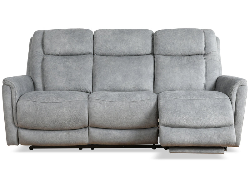 Parker Living Linus - Hudson Grey Power Reclining Sofa and Two Recliners