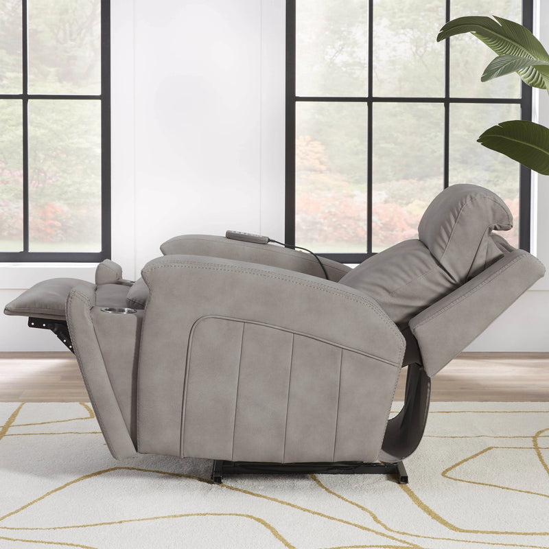 Parker Living Armstrong Power Recliner with Heat Massage and Auto-Glide