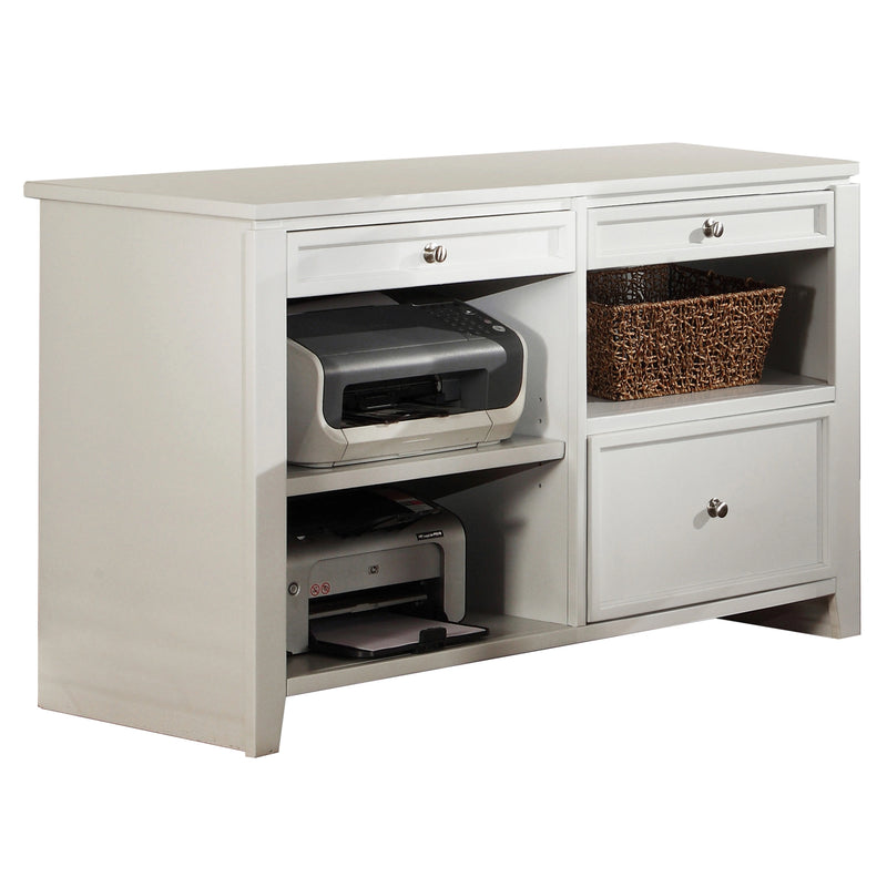 Parker House Boca L Shape Desk with Credenza and Lateral File