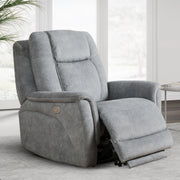 Parker Living Linus - Hudson Grey Power Reclining Sofa and Two Recliners