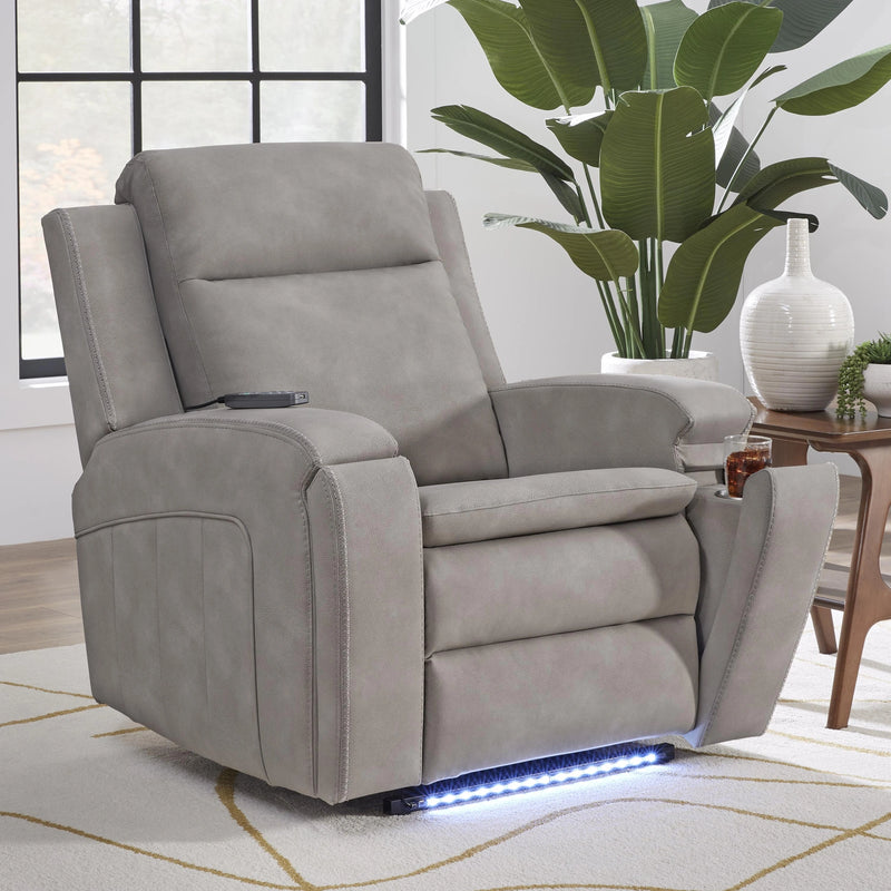Parker Living Armstrong Power Recliner with Heat Massage and Auto-Glide Two Pack