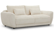 Parker Living Utopia - Mega Ivory 2 Seat Sofa with Lumbar Pillow