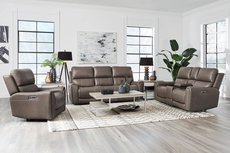 Parker Living Hancock Zero Gravity Power Reclining Console Loveseat P3